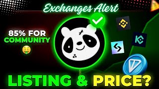 Pandas Airdrop Listing Price 🌟 Pandas Airdrop New Update Pandas Airdrop listing Date amp Exchange 🚨 [upl. by Innob]