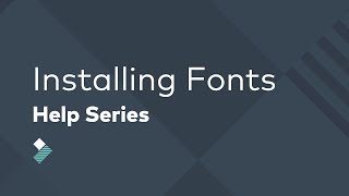 How to Install Custom Fonts in Filmora [upl. by Ettegirb]