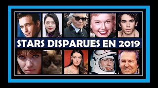 Célébrités disparues en 2019  Celebrities who died in 2019  passed away in 2019  Stars décédées [upl. by Chita]