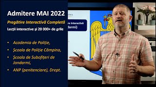 ADMITERE MAI  ANP 2022 Prezentare Program de Pregătire Interactivă  platformă cu 20 000 de grile [upl. by Atinav]