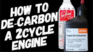 ENGINE KILLING CARBON BUILDUP  HOW TO DECARBONIZE A 2 CYCLE ENGINE [upl. by Britteny]