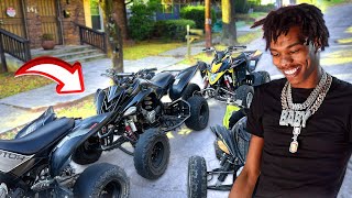 Surprising LIL BABY With A DIRT BIKE In His HOOD [upl. by Aratahs46]