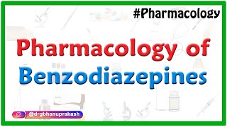 Pharmacology of Benzodiazepines  Mechanism of action  uses  side effects  Fmge and neet pg [upl. by Arde329]