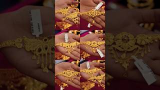 Latest gold necklace design goldnecklace shortsvideo fashion [upl. by Ellevart]