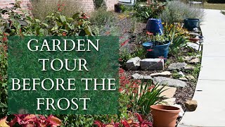 Garden TOUR Before the FIRST FALL FROST October 2024 [upl. by Thynne]