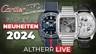 Richemont Abend mit IWC Cartier und Panerai Neuheiten  ALTHERR Live [upl. by Ayanahs]