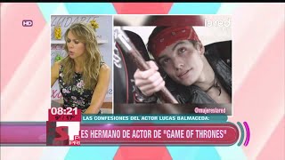 Lucas Balmaceda el hermano de actor de quotGames of Thronesquot [upl. by Kumar]