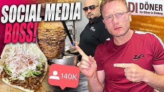 Mein Urteil zum GRÖßTEN DÖNER auf SOCIAL MEDIA mit 140K Abonnenten „Di Döner“ [upl. by Merril]