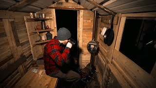 Building a Cabin from Pallet Wood Cheap Off Grid Homestead [upl. by Sibell]