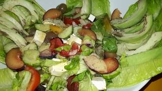 سلاطة على الطريقة الإيطالية salade italienne [upl. by Acimaj]