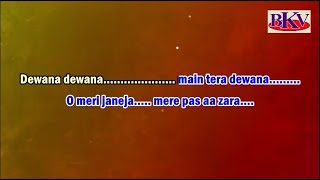 Deewana Deewana  KARAOKE  Gajab Tamaasa 1992  Rahul Roy amp Anu Aggarwal [upl. by Pius573]