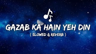 GAZAB KA HAIN YEH DIN  SANAM RE  Slowed amp Reverb   Arijit Singh  Amaal Mallik  CHILL VIBES [upl. by Edgerton]