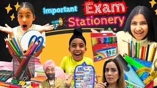 New Stationary Shopping For Exams  RS 1313 VLOGS  Ramneek Singh 1313 [upl. by Januisz201]