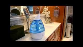 Crane Ultrasonic Cool Mist Humidifier Unboxing amp Review [upl. by Romanas987]