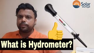 hydrometer is used to measure Battery Gravity  How to check Electrolyte  hydrometer uses  Usage [upl. by Cleodal]