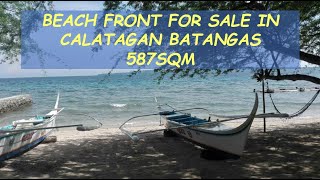 83 AVAILABLE  PRIVATE BEACH FRONT for Sale in Batangas Philippines [upl. by Atnauqal631]