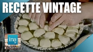 Recette  Le traditionnel flan aux pommes du Morvan  Archive INA [upl. by Gladwin]