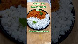 Creamy lentil and sweet potato stew [upl. by Mose]