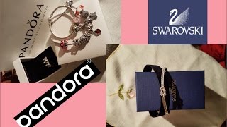 Pandora swarovskiМоя бижутерия [upl. by Mindy83]