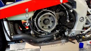 VFR 750R RC30 new regulator and alternator [upl. by Pren175]