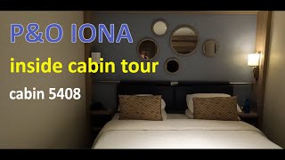 PampO cruise ship quotIonaquot cabin tour [upl. by Beller]