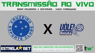 Sada Cruzeiro x Campinas AO VIVO  Superliga Masculina de VÃ´lei  Torcida Web [upl. by Anelehs]