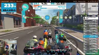 Zwift Flat is Fast  Stage 2  Race [upl. by Imeon]