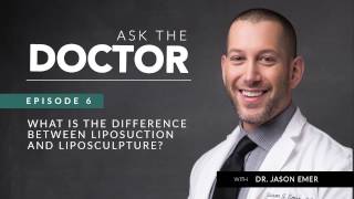 Liposculpture vs Liposuction  What is the Difference  Ask the Doctor [upl. by Zetnod]