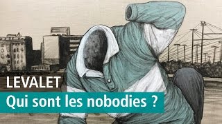 Video exposition gratuite Nobodies par Levalet à la galerie Brugier Rigail à Paris  YouTube [upl. by Doxia]