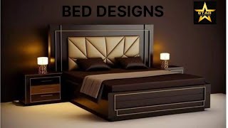 modern double bed designs top 60 in 2024  bedroom ideas latest bed design [upl. by Fiorenze]