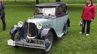 Swallow Austin 7 at The Royal Windsor Jaguar Festival [upl. by Rratsal]