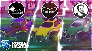 I Recreated The Biggest Rocket League YouTubers Car Designs Ft Musty Mertzy amp SunlessKhan [upl. by Barabas315]