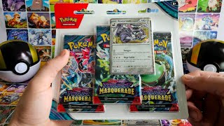 Opening Twilight Masquerade Pokemon Scarlet amp Violet 3Pack Blister Silent No talking [upl. by Lejna]