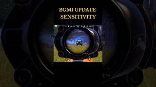 Best 4x Scope sensitivity 😱 shortsviral sensitivity bgmi newupdatesensitivity [upl. by Nadnerb655]