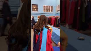 Gown Dressing  Graduation Day  UoH  1472022 [upl. by Hailey671]