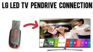 LG LED TV PENDRIVE CONNECTION [upl. by Leiser]