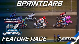 Sprintcars  Westernapolis Maddington Series  Perth Motorplex  26th Oct 2024  ClayPerView [upl. by Oriaj]