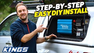 How to install an Inverter IN YOUR VEHICLE Adventure Kings 3000W Pure Sine Wave Inverter [upl. by Najar]