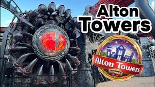 Alton Towers During the Easter HalfTerm  March 2024 [upl. by Riannon]