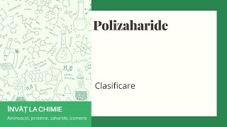 Polizaharide  clasificare [upl. by Herminia]