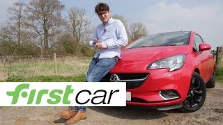 Vauxhall Corsa review  First Car [upl. by Dnalevets]