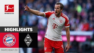 Bayern Turn The Game Around  FC Bayern  Borussia Mgladbach 31  Highlights  MD 20 – Bundesliga [upl. by Aleuname]