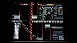 The Terminator Mega Everdrive Pro Sega CD CRT Gaming [upl. by Ennaillij152]