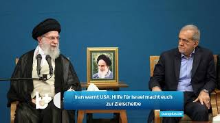 Iran warnt die USA Wenn ihr Israel unterstützt werdet ihr unsere Angriffsziele sein [upl. by Gillie]