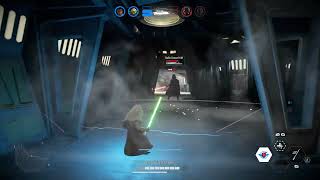 Hallway Duel  STAR WARS Battlefront II [upl. by Aicinat236]