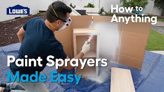 How To Use a Paint Sprayer  How to Anything [upl. by Poland]