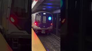 Inwood207th St bound R211A A train leaving Chambers St  E train leaving World Trade Center [upl. by Kruter]