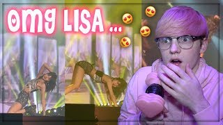 BLACKPINK LISA SWALLA SOLO DANCE 20 REACTION Bangkok Encore [upl. by Worlock]