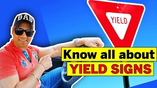 Yield Signs explained well for Road Test  Know all about Yield signs in this video [upl. by Erica240]