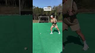 Reverse hit practice 💀 reversehit practice hockey fieldhockey shorts sports [upl. by Let]